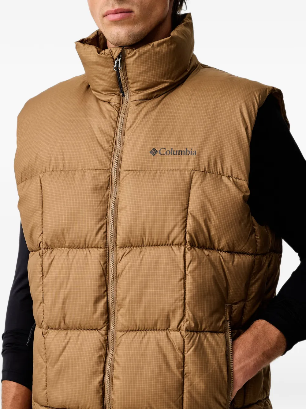 Columbia Puffect™ IV gewatteerde ripstop bodywarmer Bruin