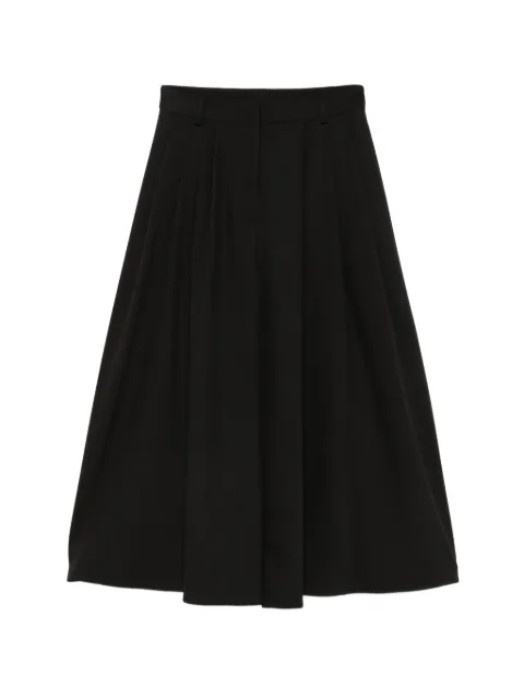 IMPERIAL pleated wide-leg trousers