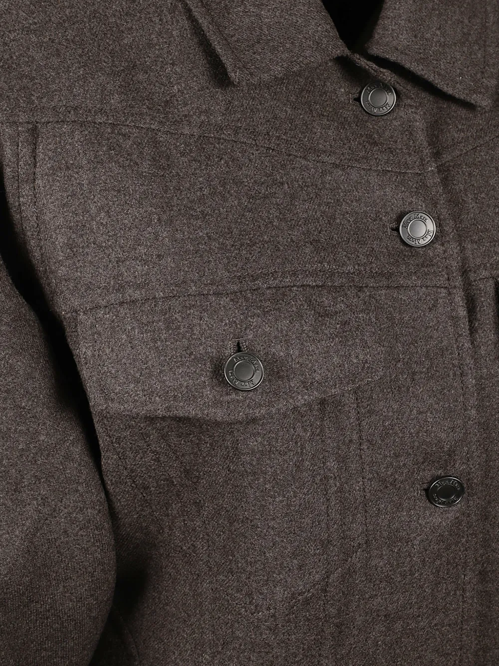 Max Mara button-up shirt bomber jacket Bruin