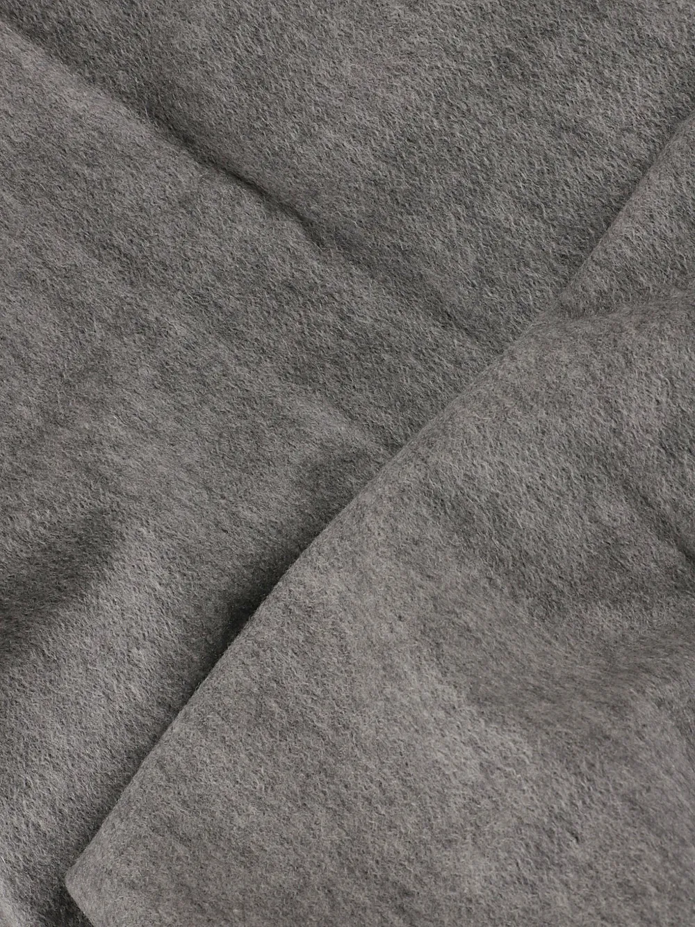 Max Mara fringed scarf Grijs