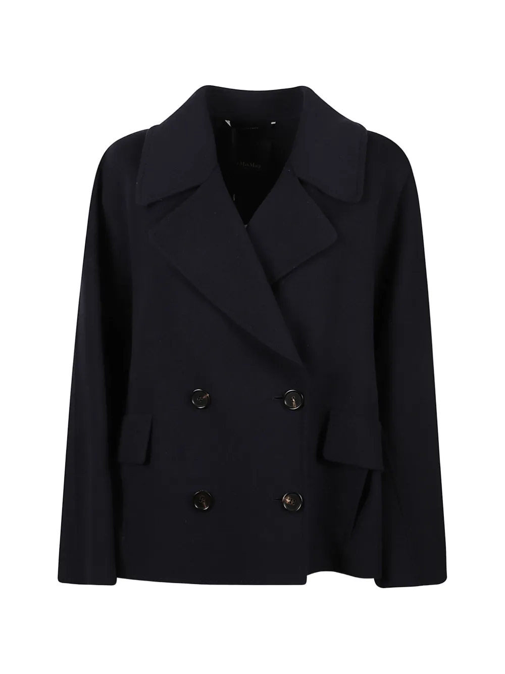 'S Max Mara double-breasted coat - Blu