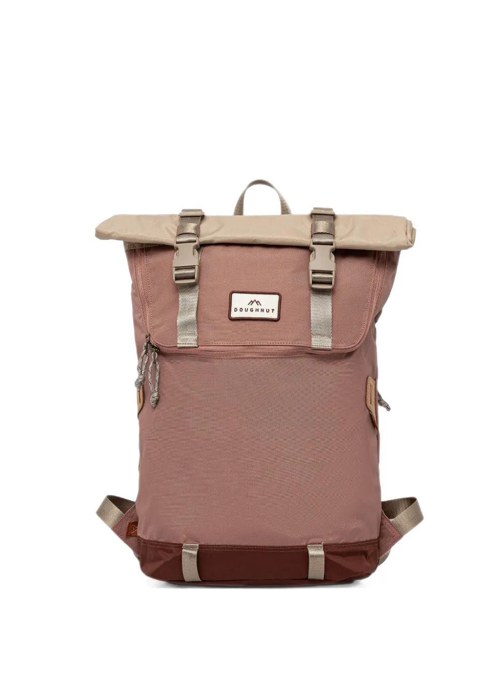 Doughnut Christopher roll-top buckle-fastening backpack - Rosa