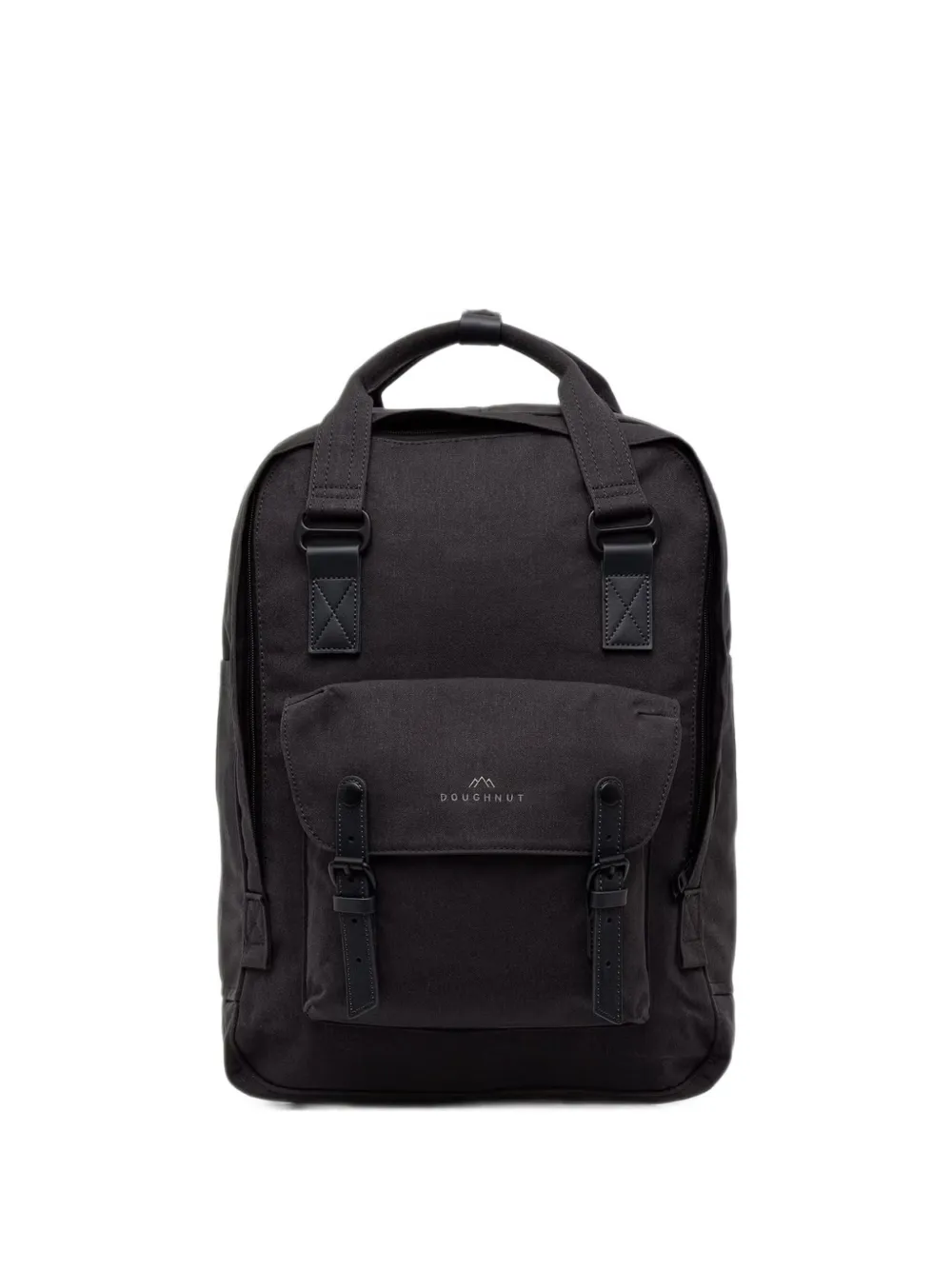 Doughnut large Macaroon Meditative Darks Series buckle-fastening backpack