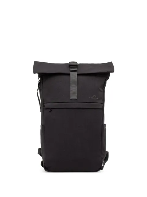 Doughnut roll-top buckle-fastening backpack
