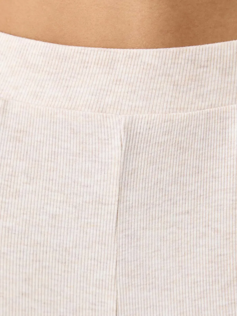 DKNY Ribgebreide pyjama Beige