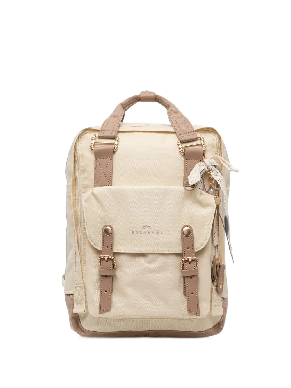 Doughnut Macaroon Enchanted buckle-fastening lace-detail backpack