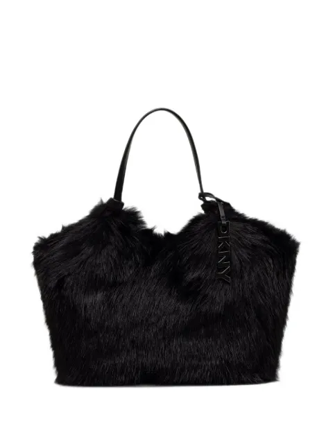 DKNY Paula 人造皮草中号手提包
