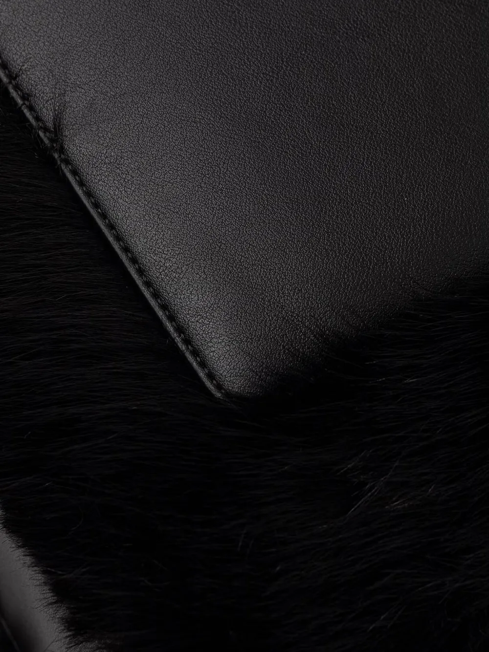 DKNY Medium Paula shopper van imitatiebont Zwart