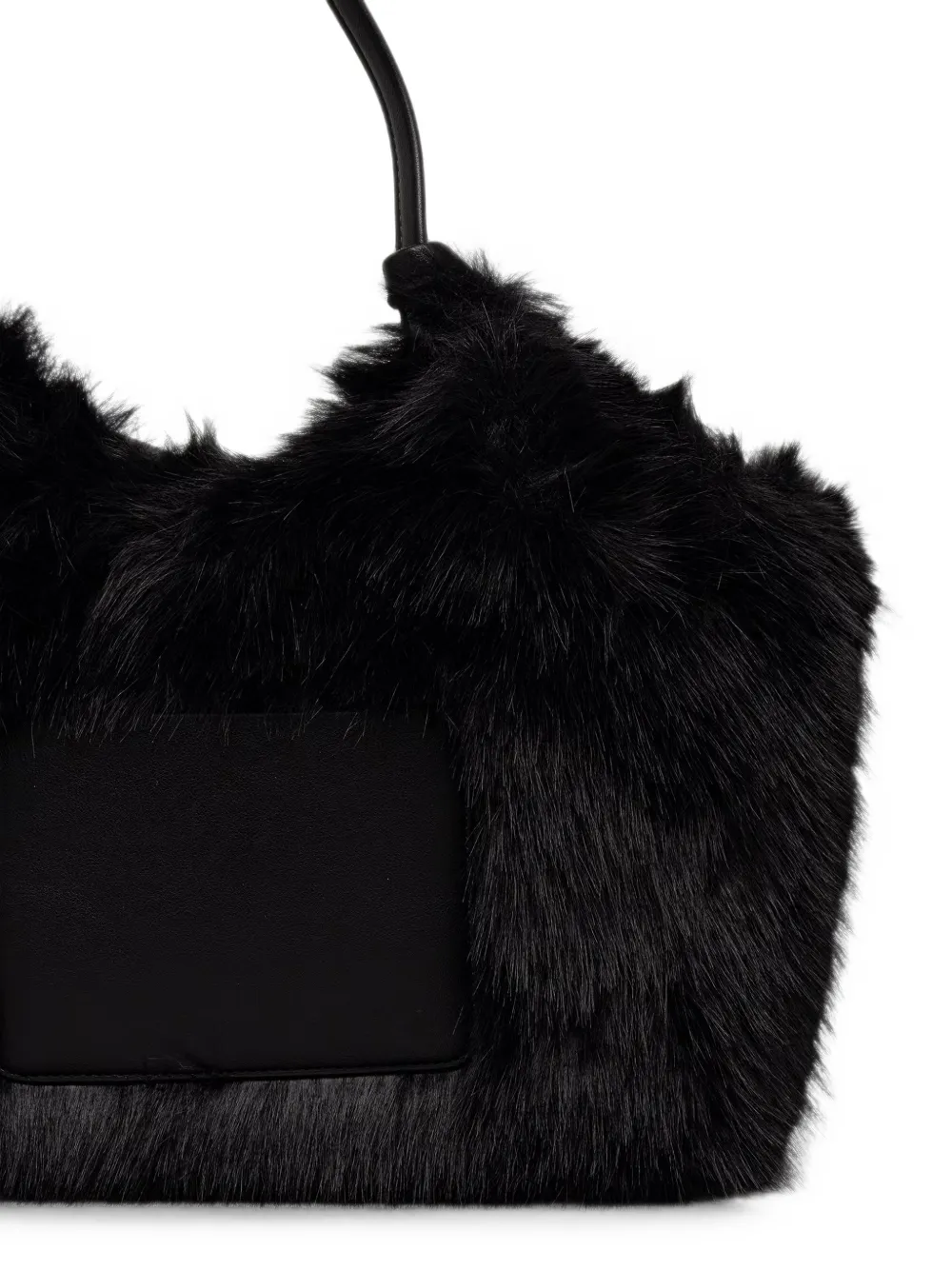 DKNY Medium Paula shopper van imitatiebont Zwart