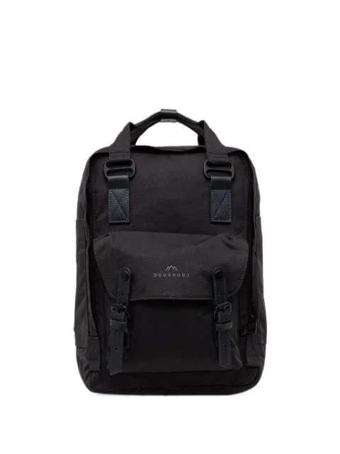 Doughnut Macaroon Meditative Darks Series buckle-fastening backpack