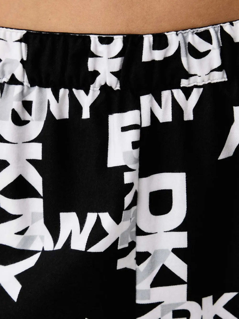 DKNY Pyjama met logoprint Zwart