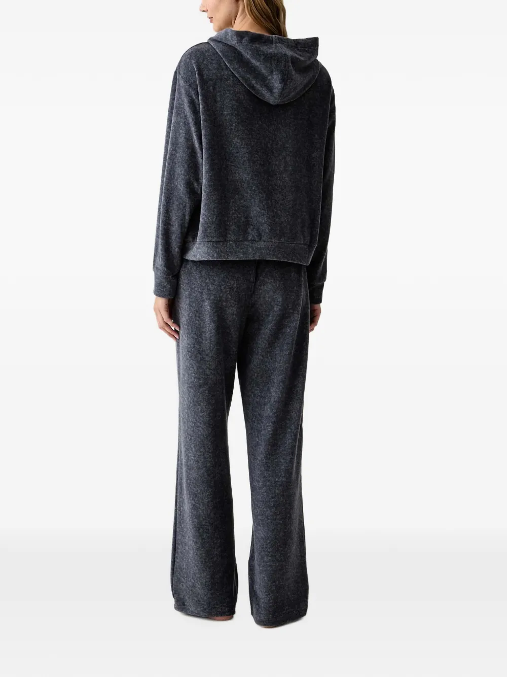 DKNY Pyjamaset met logo-patch Grijs