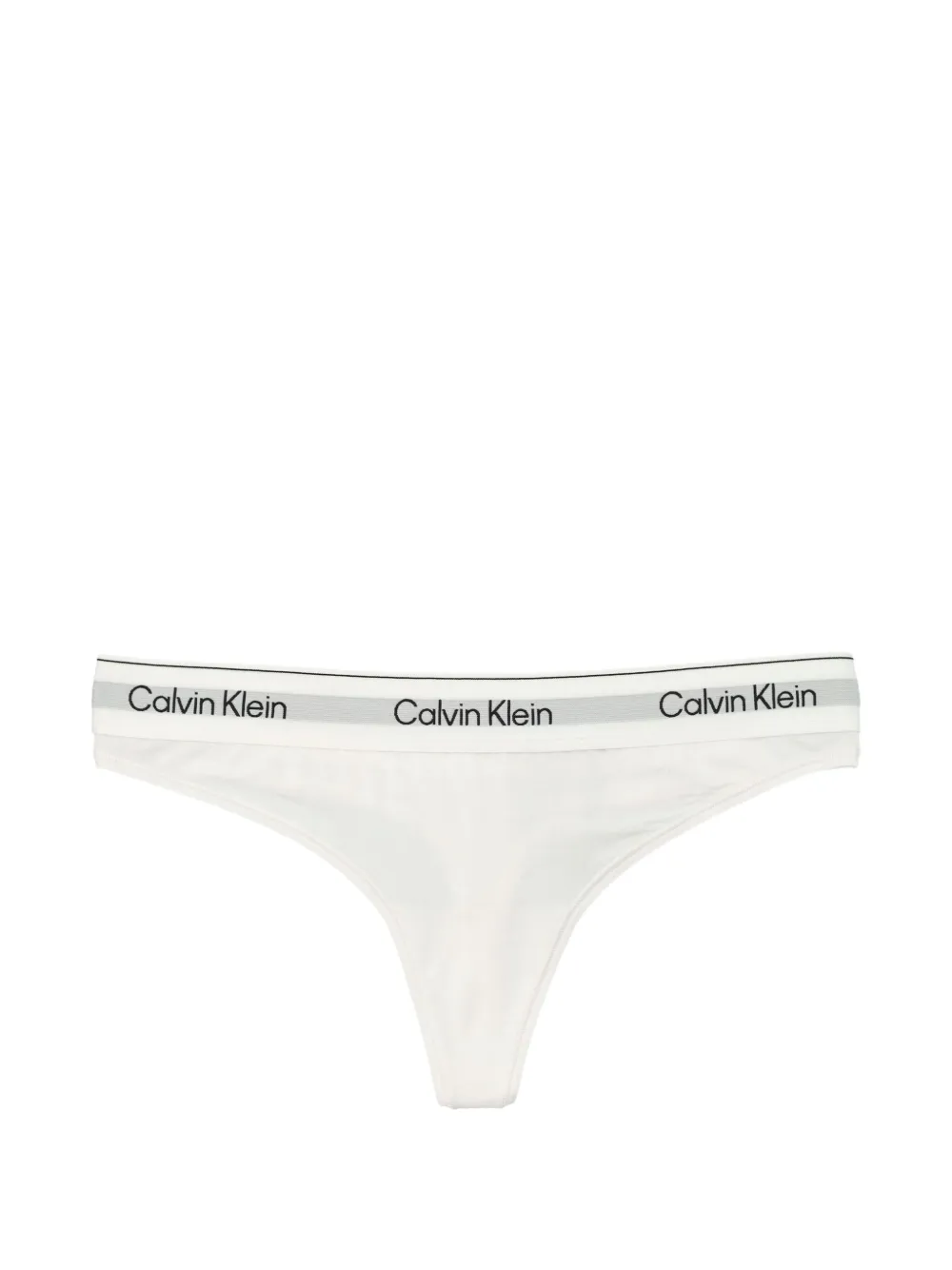 Calvin Klein logo-waistband thong