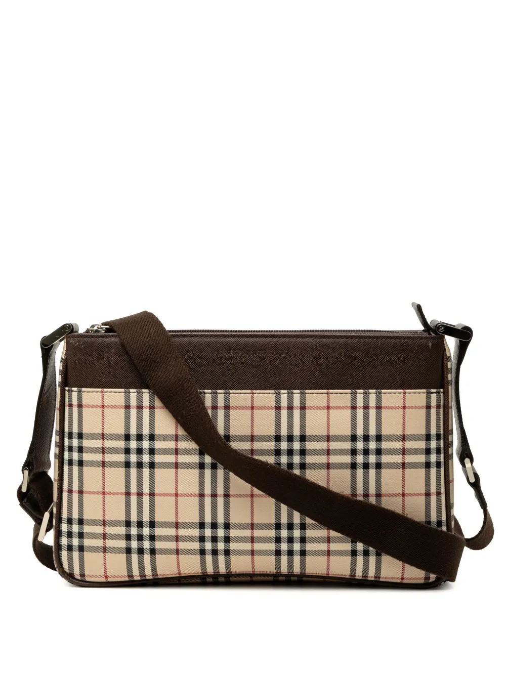 Burberry Pre-Owned 2000-2017 House Check Canvas Umhängetasche - Nude