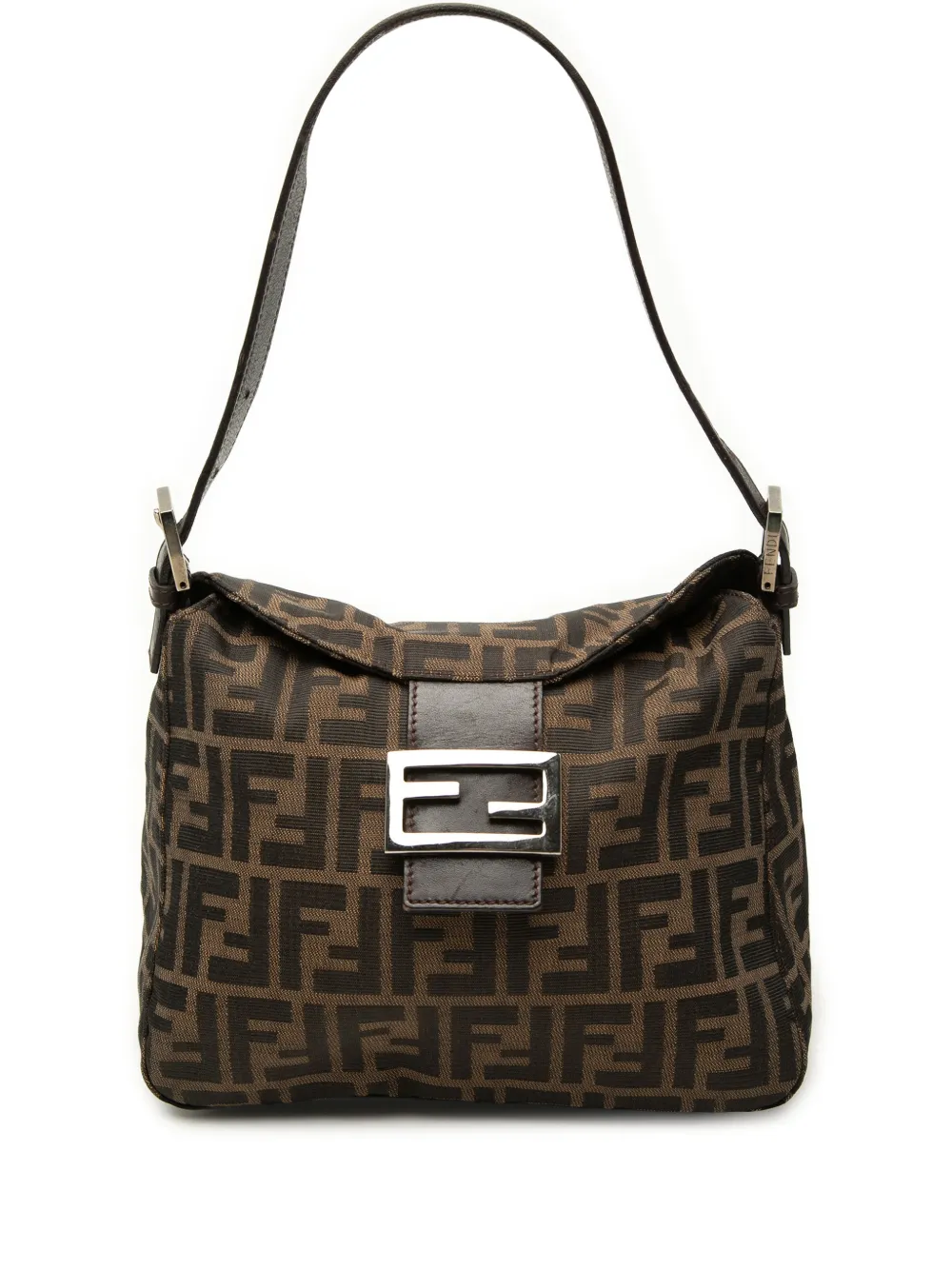 Fendi Pre-Owned 1990-2000 Schultertasche aus Zucca-Canvas - Braun