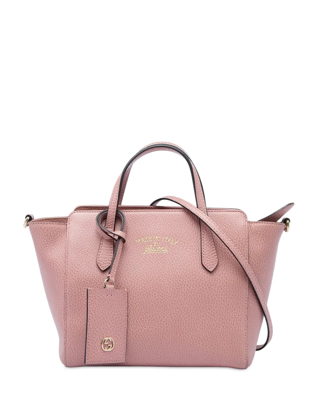 Gucci Pre-Owned 2016-2026 Mini Calfskin Swing satchel - Rosa