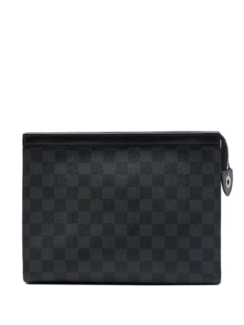 Louis Vuitton Pre-Owned 2019 Damier Graphite Pochette Voyage MM clutch bag