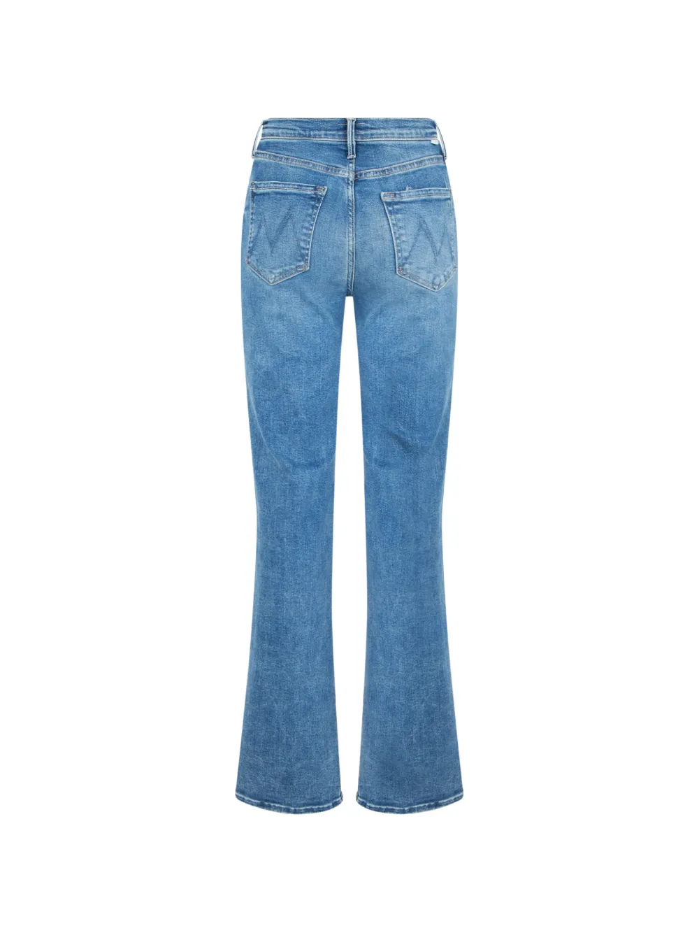 MOTHER The Kick It jeans met vervaagd effect Blauw