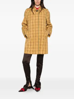 MARNI マルニ　マルチカラーチェック柄オーバーサイズコート MARNI（マルニ）コート・ダウン - FARFETCH