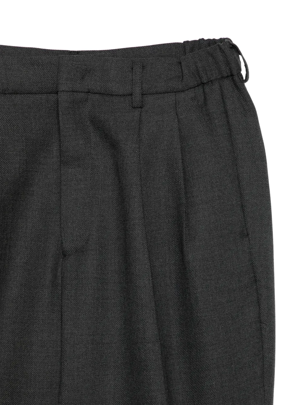 BE ABLE Plooibroek met elastische tailleband Grijs