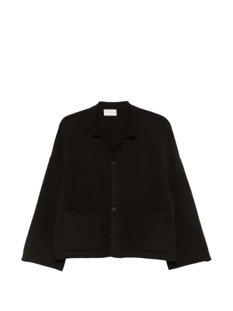 Ma'ry'ya button-up wide-sleeve cardigan