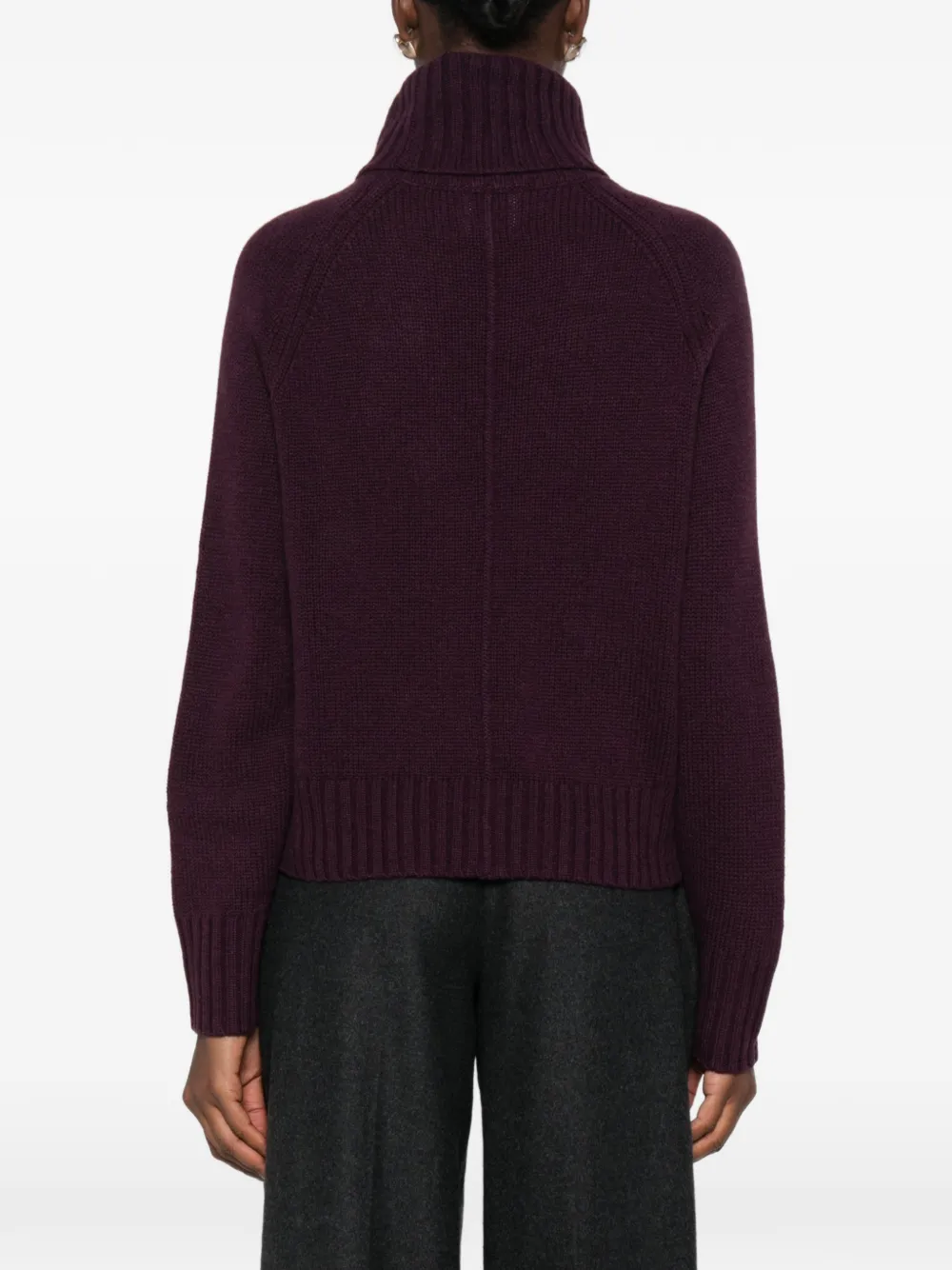 Allude Coltrui met raglan mouwen Paars
