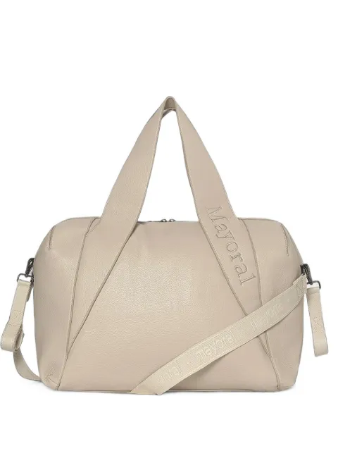 Mayoral logo-embroidered changing bag