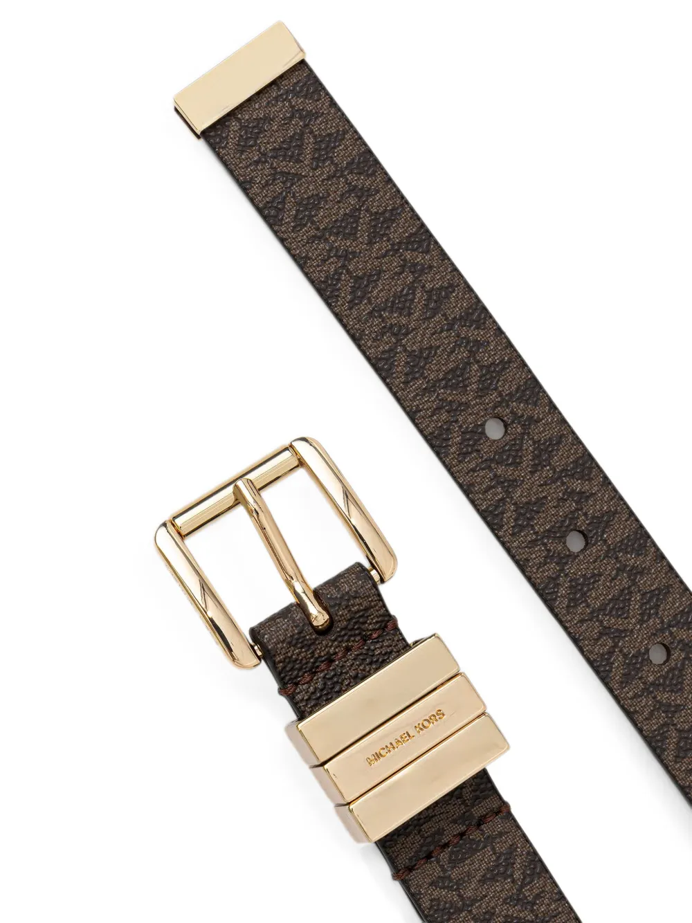Michael Kors signature logo belt Bruin