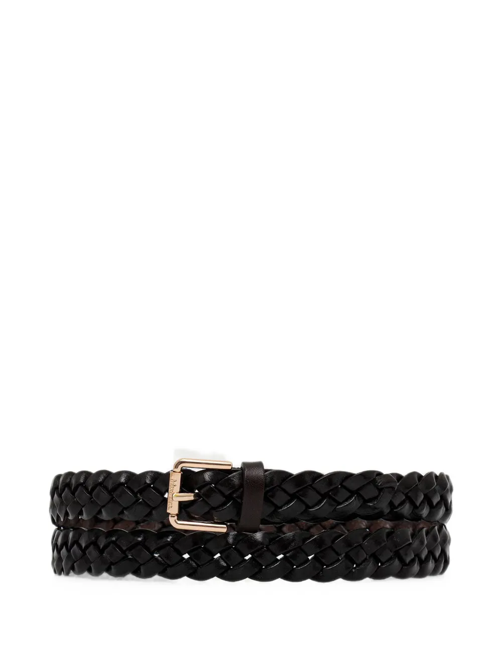 Max Mara braided leather belt
