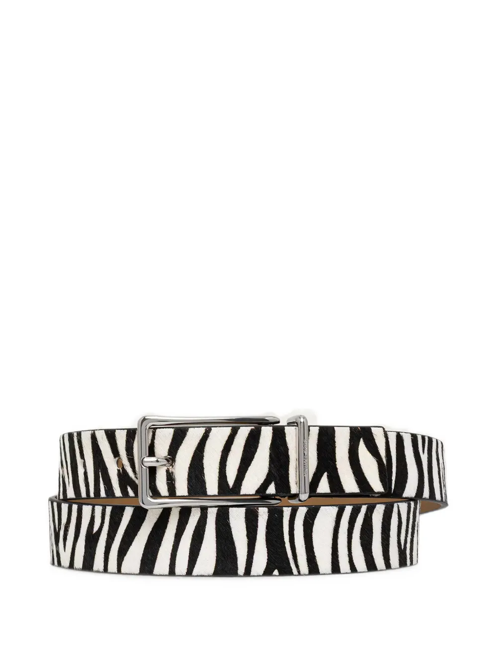 Michael Michael Kors zebra-print belt