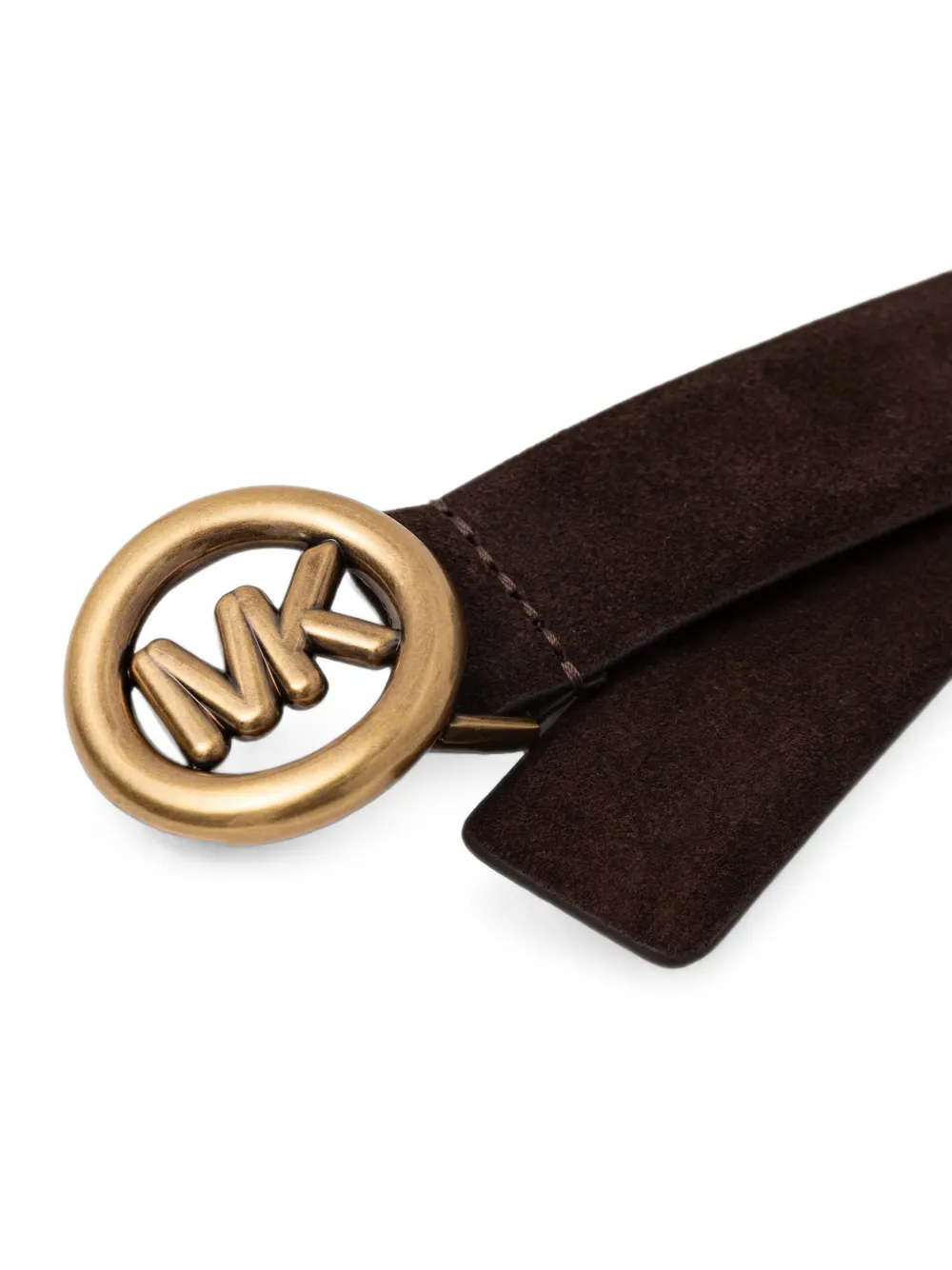 Michael Kors Riem met logoplakkaat Bruin