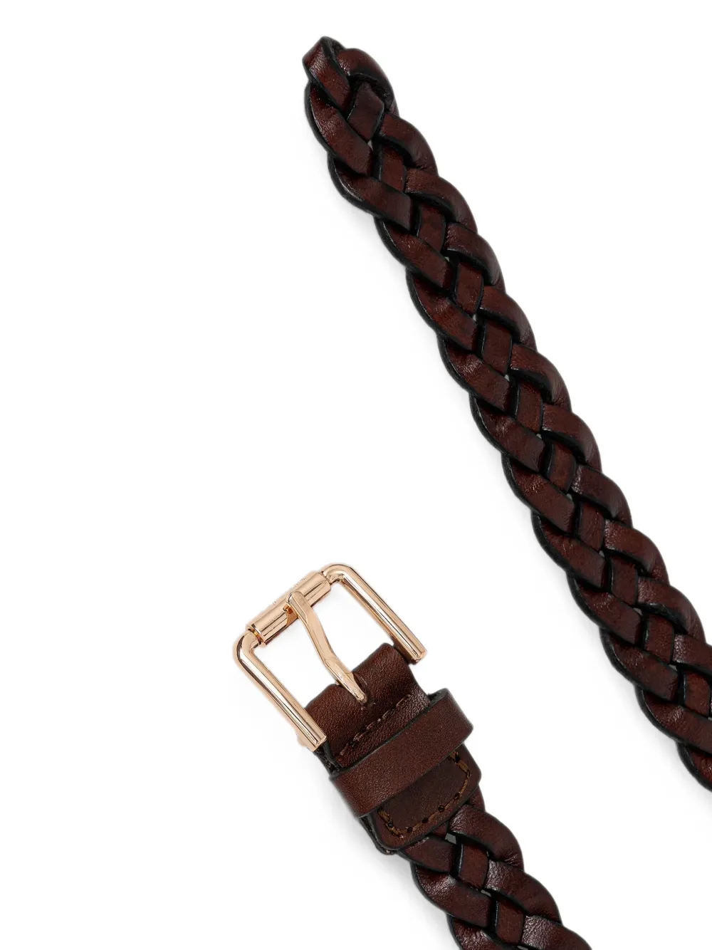 Max Mara Gevlochten riem Bruin