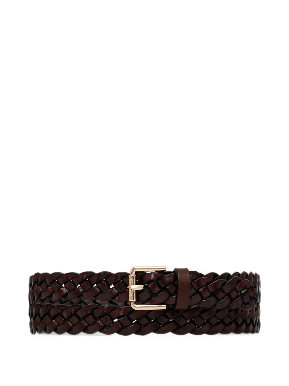 Max Mara braided leather belt