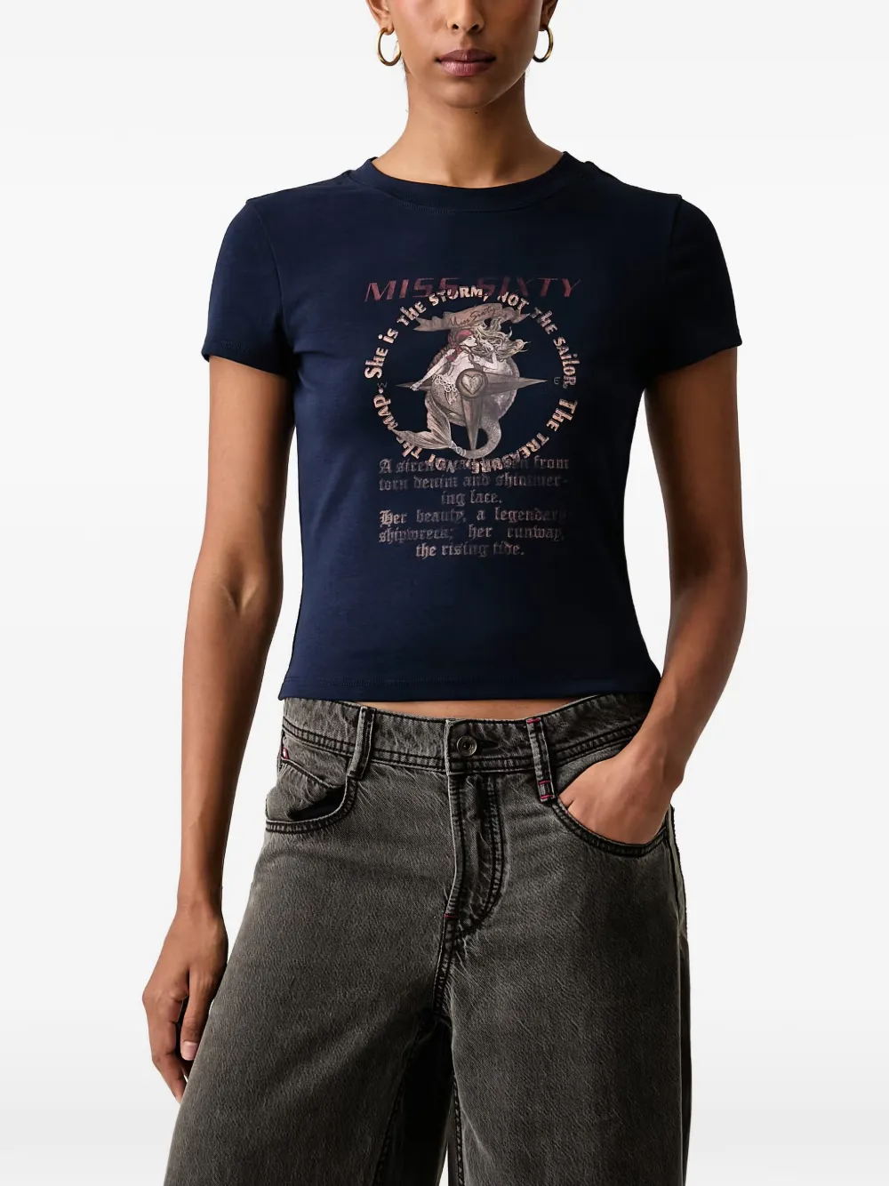 Miss Sixty graphic-print T-shirt