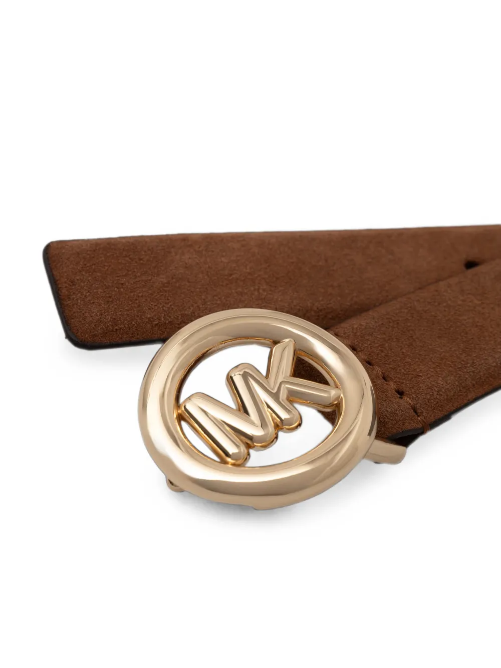Michael Kors Riem met logoplakkaat Bruin