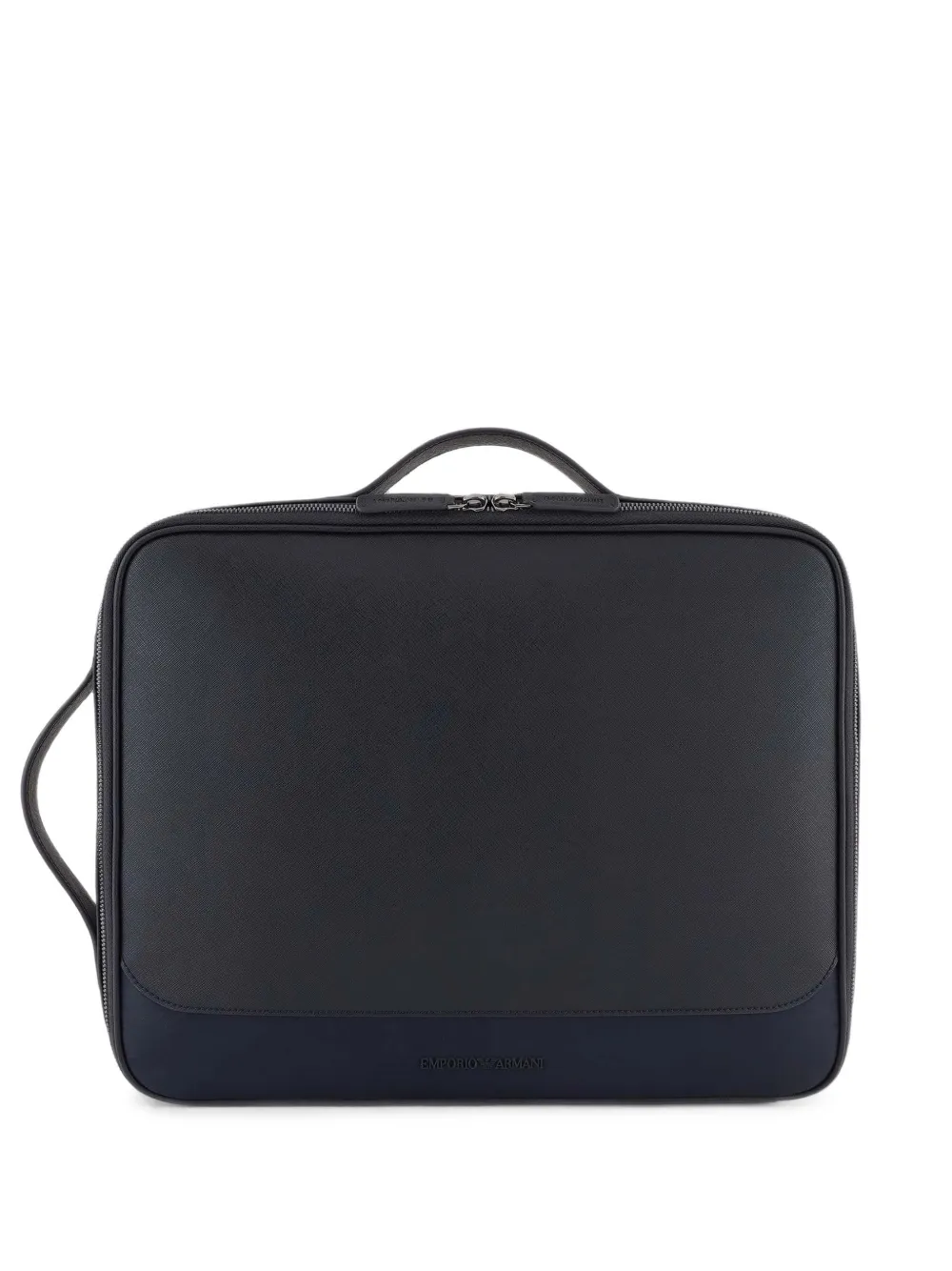 Emporio Armani saffiano-effect backpack