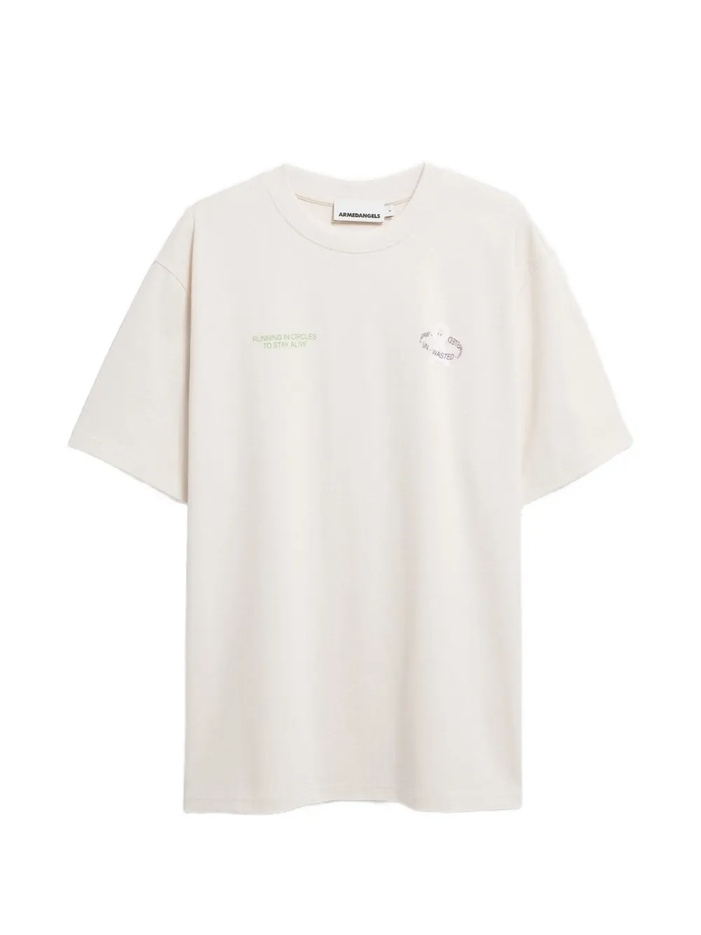 ARMEDANGELS Maarkos un-wasted graphic-print cotton T-shirt