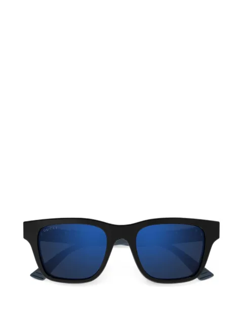 Gucci Eyewear logo-plaque square-frame sunglasses