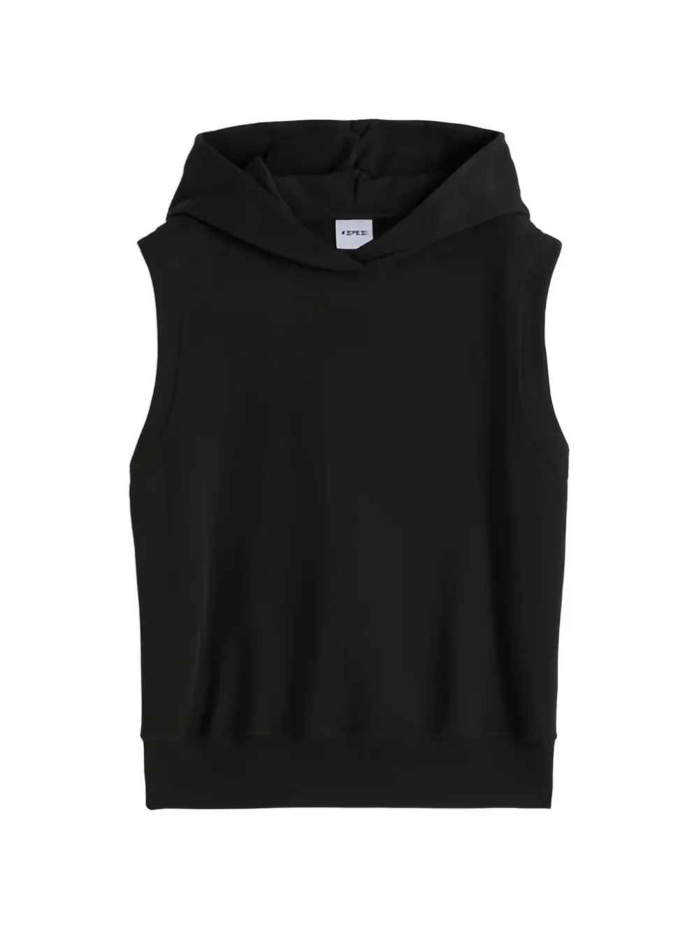 Aspesi Kids hooded layered-effect sweater Zwart