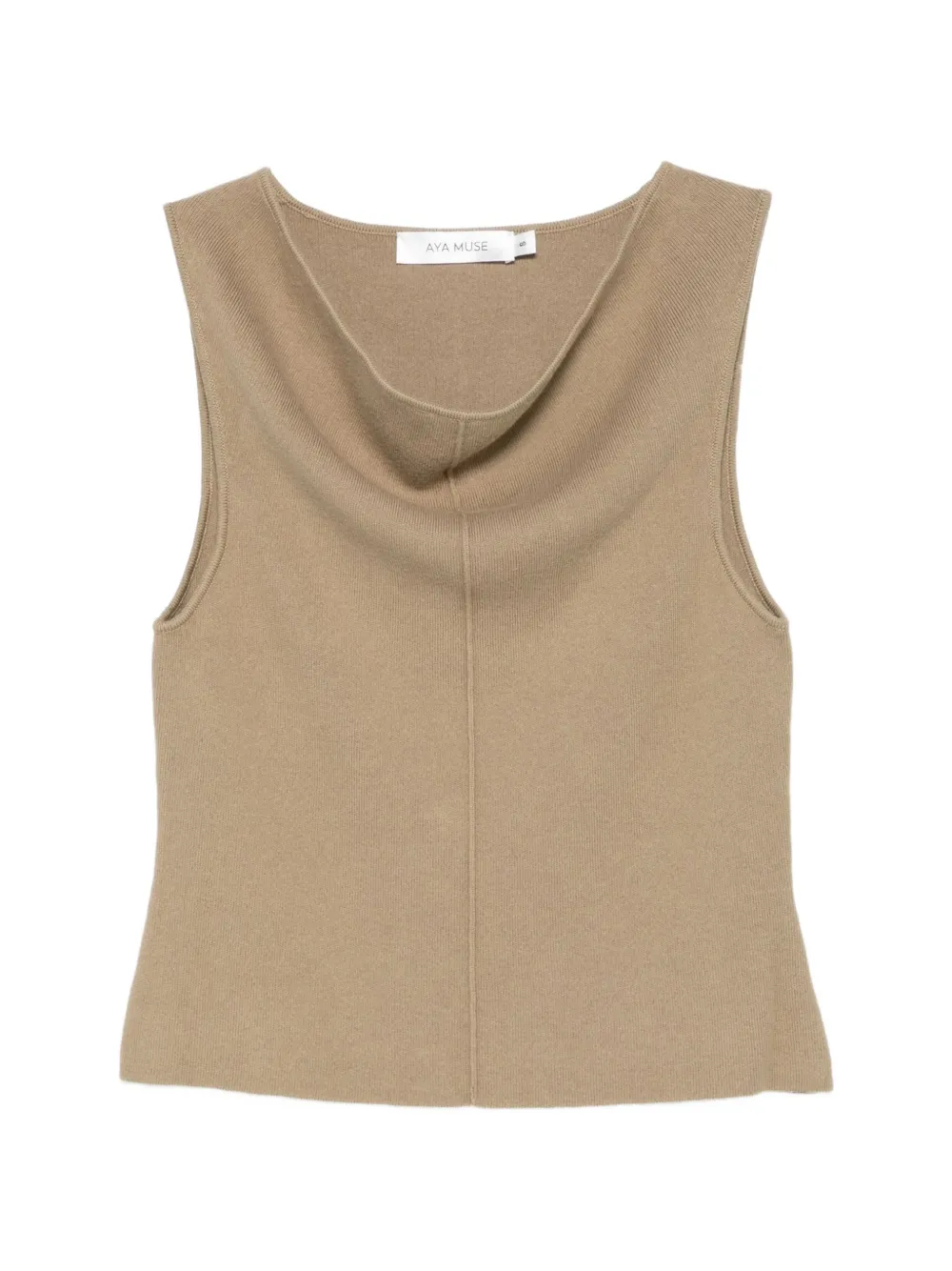 Aya Muse cowl-neck tank top · M