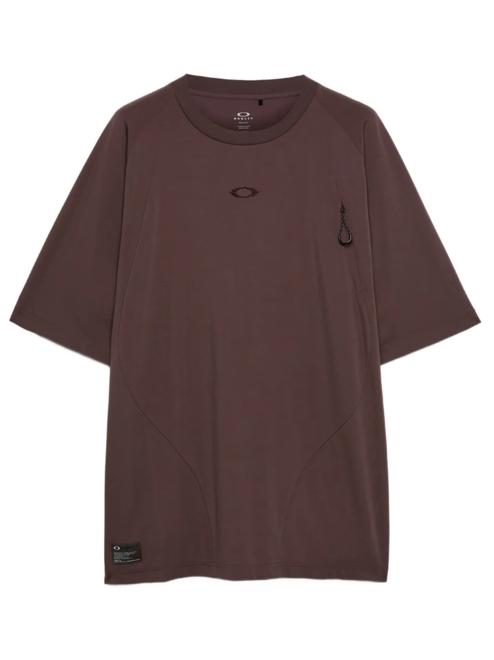 Oakley Fgl Union T-shirt met geborduurd logo en vlakken Bruin