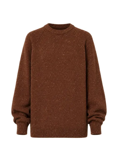 Carhartt WIP pull Anglistic moucheté à manches raglan