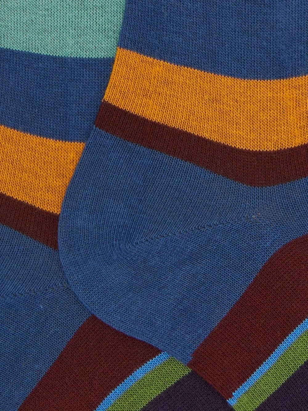 Gallo Gestreepte sokken Blauw