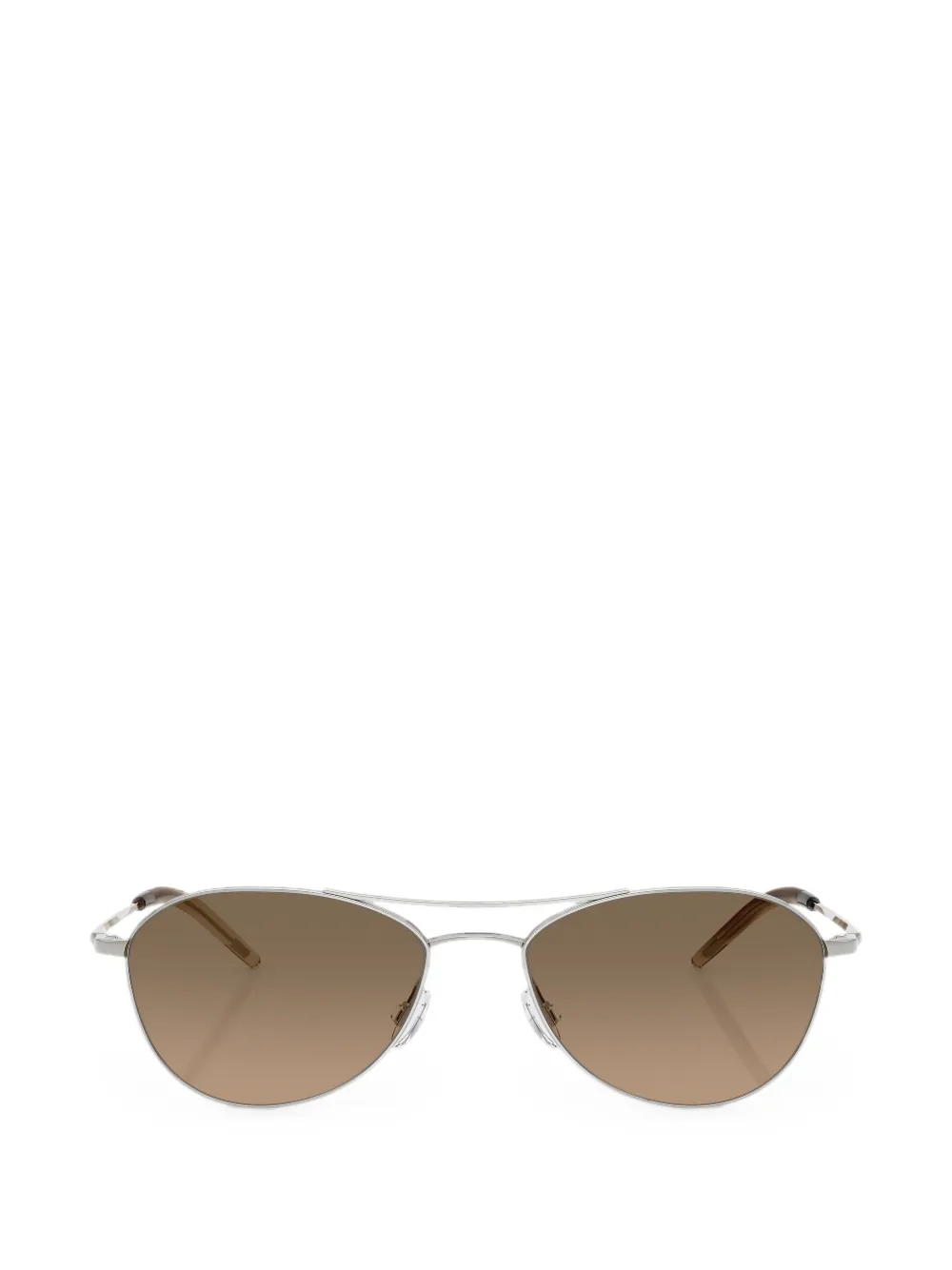 Oliver Peoples Aero II pilot-frame sunglasses - Argento