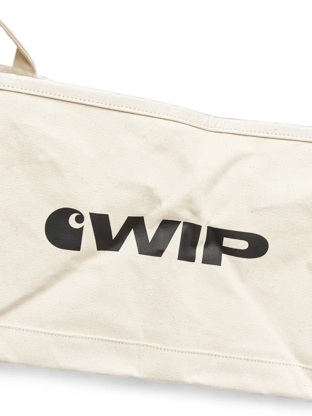 Carhartt WIP Canvas opbergtas met logo-print Beige