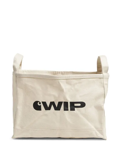Carhartt WIP bolsa de lona con logo estampado