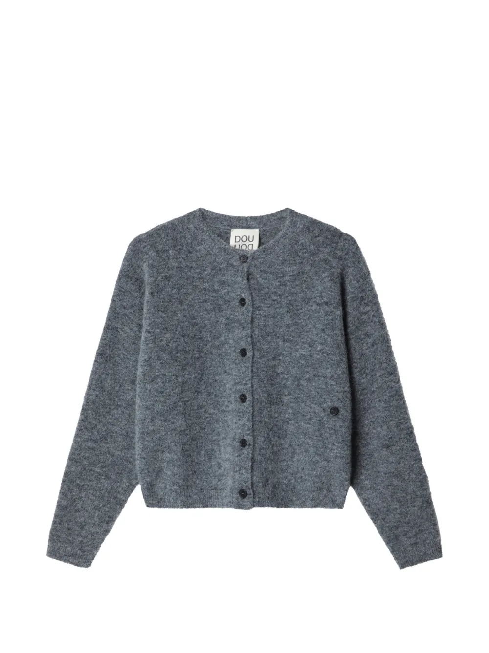 Doudou et Compagnie melange alpaca-wool cardigan - Grigio