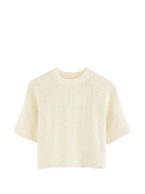 Bellerose Kids Faves pointelle-knit T-shirt