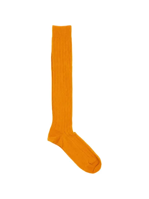 Gallo ribbed-knit cotton socks