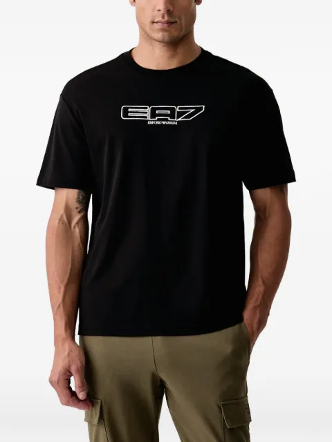Ea7 Emporio Armani logo-print T-shirt